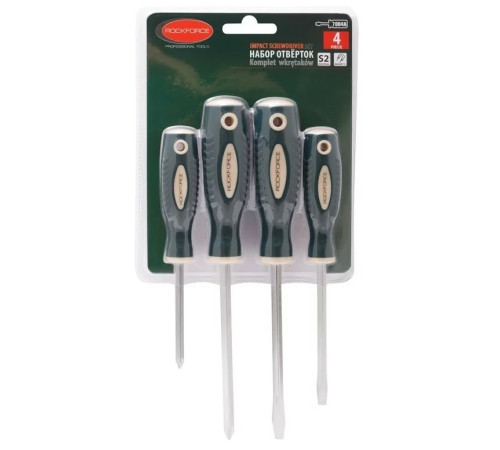 Отвертки магнитные Profi 4пр. RockForce RF-7004A