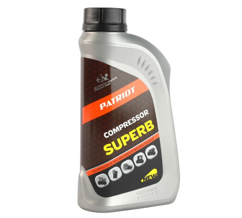 Масло компрессорное PATRIOT Compressor Superb 1л. 850030600