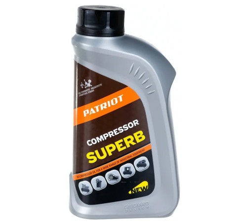Масло компрессорное PATRIOT Compressor OIL GTD 250/VG 100 250мл. 850030625