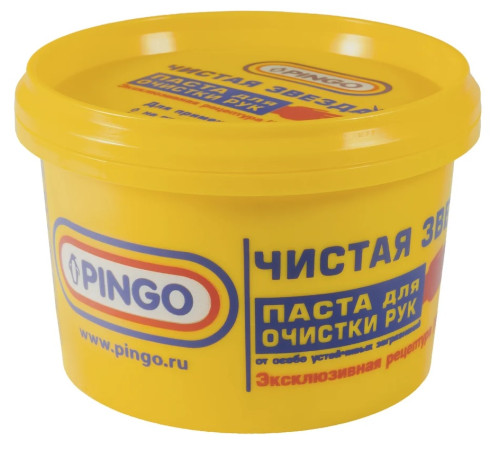 Паста д/очистки рук Чистая звезда 200мл. Pingo 85010-3