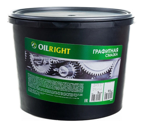 Смазка графитная Oil Right синтетическая банка 5кг. Delfin group 6088
