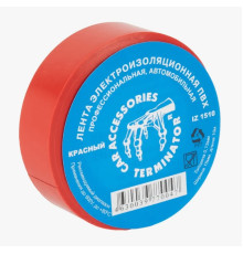 Изолента красная 15мм*10м Терминатор (Тайвань) IZ1510red