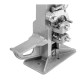 Домкрат реечный 3 т, h подьема 115-1016 мм. HIGH JACK Matrix 505175