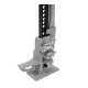 Домкрат реечный 3 т, h подьема 115-1315 мм. HIGH JACK Matrix 505195