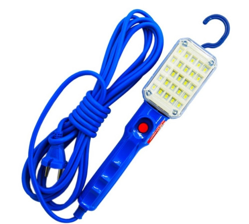 Лампа переносная 220в LED с магнитом 10м 22011