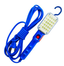 Лампа переносная 220в LED с магнитом 15м. 22016