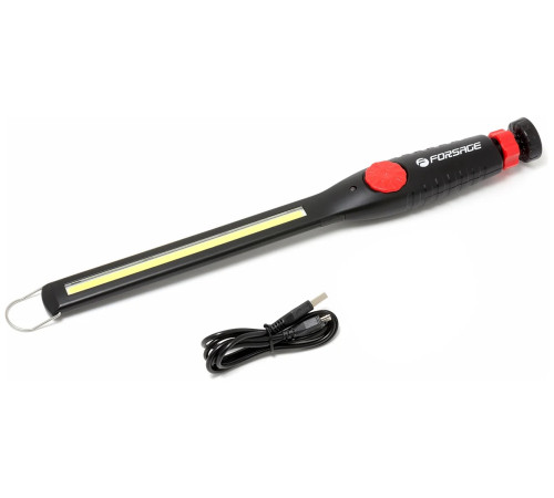 Лампа светодиодная АКБ магнит 10W COB, 400 Lumen FORSAGE F-A01401