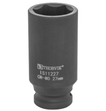 Головка ударная глубокая 1/2" 27мм 6гр.Thorvik IS11227