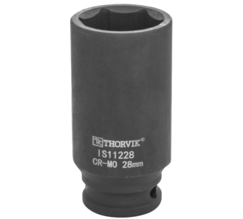 Головка ударная глубокая 1/2" 28мм 6гр.Thorvik IS11228
