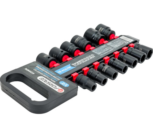 Набор ударных головок 1/2" 10-32мм 6гр. 13пр. Forsage 4139