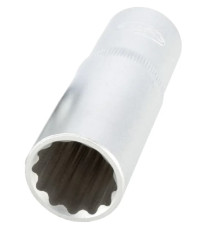 Головка глубокая 1/2" 15мм. 12гр. АвтоДело 39685