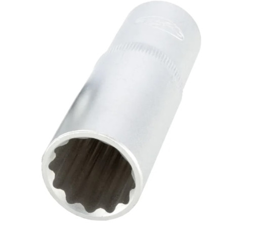 Головка глубокая 1/2" 19мм. 12гр. АвтоДело 39689