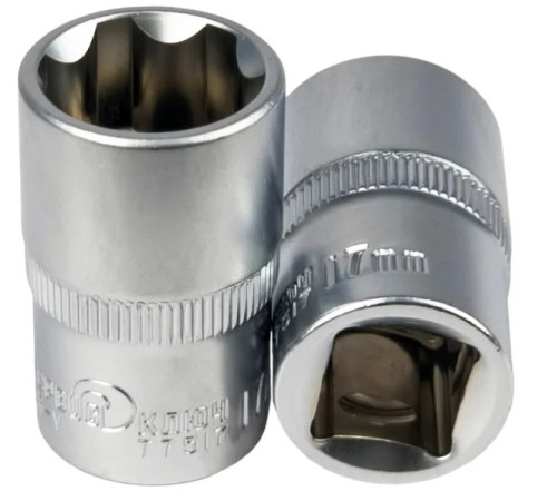 Головка 1/2" 17мм 6гр СервисКлюч 77517