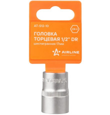 Головка 1/2" 17мм 6гр Airline ATS1210