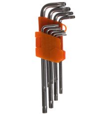 Ключи Г-образные TORX 9пр. Т10-Т50 АвтоДело 39151