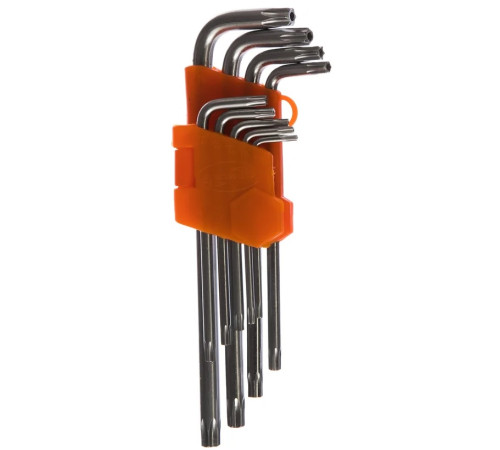 Ключи Г-образные TORX 9пр. Т10-Т50 АвтоДело 39151