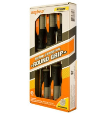 Набор отверток 6 пр.Ombra Round Grip 975006
