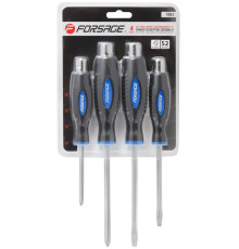 Набор отверток силовых 4пр. Profi FORSAGE F-7004