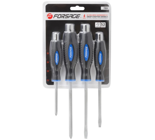 Набор отверток силовых 4пр. Profi FORSAGE F-7004