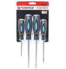 Отвертки магнитные Profi 4пр.Forsage F-7004A