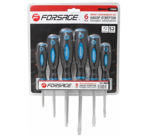 Набор отверток 6 пр. Profi Forsage F-7006A