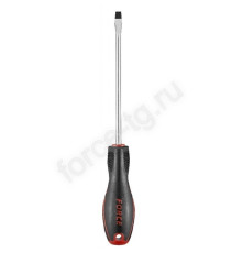 Отвертка шлицевая SL 3.5*100мм FORCE F713035