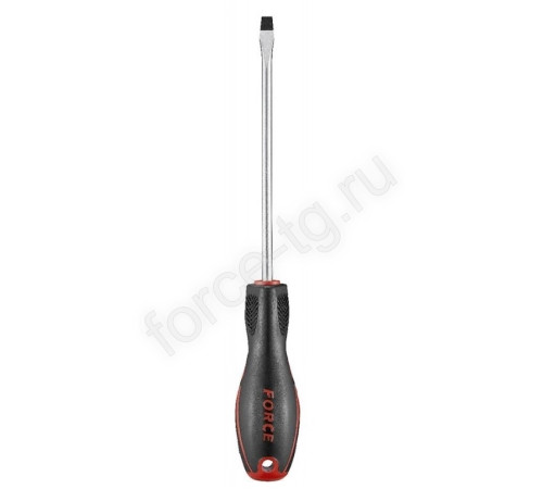 Отвертка шлицевая SL 3.5*100мм FORCE F713035