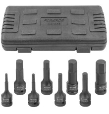 Набор головок-бит ударных HEX H5-19 1/2" 8пр Forsage 4087МРВ