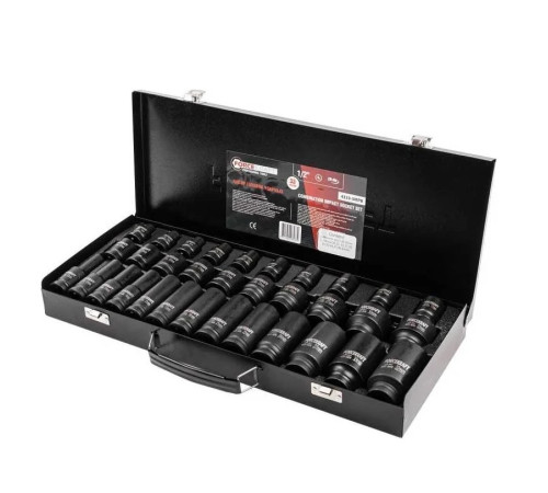 Набор ударных головок 33шт. 6гр. ForceKRAFT FK-4333-5MPB