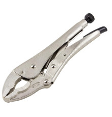 Тиски ручные (захват гейферный) 250мм 2й овальный захват RockForce RF-614250J