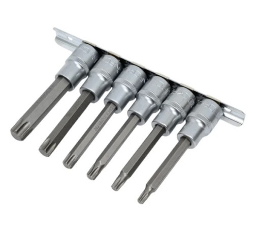 Набор головок-бит 6 лучей TORX  Т30-Т60 100мм 6пр. RF-40913L