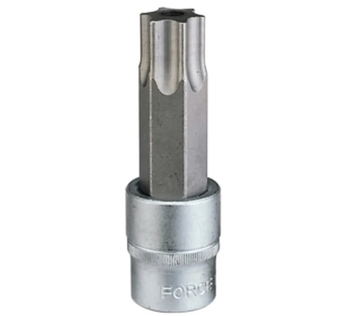 Головка-бита 1/2" TORX T50H L-100мм с отв. FORCE F34710050