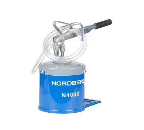 Бачок маслонагнетательный ручной 8 л. NORDBERG N4008