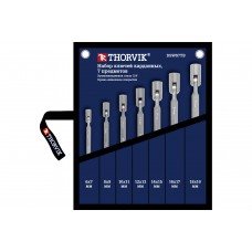 Набор ключей торцевых шарнирных 6пр.8-19 сумка Thorvik DSWS7TB