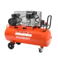 Компрессор Patriot поршневой ременной масляный PTR100-440l, 440 л/мин 8Бар, 2200Вт, 100Л 525301965 